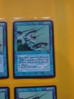 NArwhal. Homelands rare RESERVED LIST PLAYSET Old Vintage. MTG 4 Card - Image 2