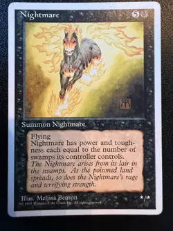 Nightmare MTG - 4th Edition **Alternate** - Image 1