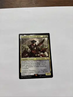 Commissar Severina Raine Universes Beyond Regular Magic the Gathering Card - Image 1