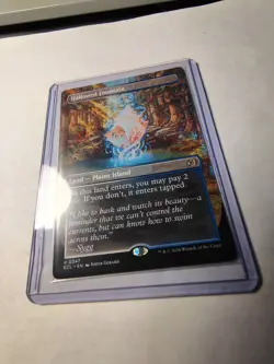 Hallowed Fountain (Borderless) Rare MTG Lorwyn Eclipsed - Image 1