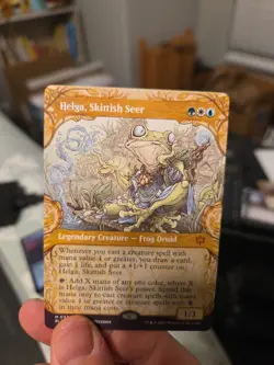 Helga, Skittish Seer (Showcase) Bloomburrow Regular - Image 1