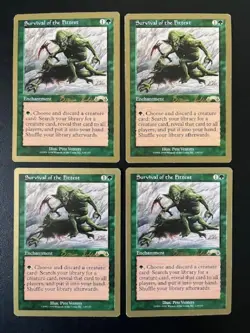 MTG- Survival of the Fittest x4 - 1998 Seattle World Championship Deck - Image 1