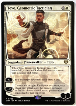 MTG Teyo, Geometric Tactician Commander Masters 0725 NM - Image 1