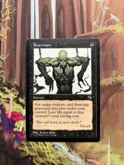 Reanimate - MTG Tempest - LP - Image 1