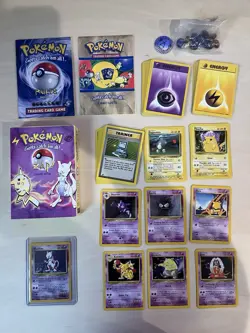 Pokemon WOTC Zap! COMPLETE Theme Deck Base Set 1999 (Used See Description) - Image 1