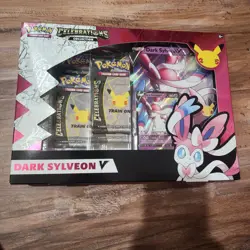 Pokemon TCG: Celebrations Collection Box [Dark Sylveon V] 820650809392 - Image 1