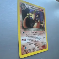 2000 Pokemon Card Dark Charizard HOLO 4/82 Team Rocket MP - Image 2