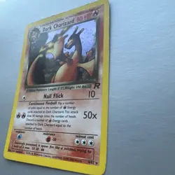2000 Pokemon Card Dark Charizard HOLO 4/82 Team Rocket MP - Image 3