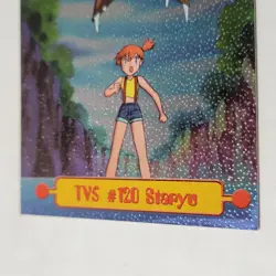 Topps Pokemon TV5 #120 Staryu Misty Foil Textured LP - Image 4