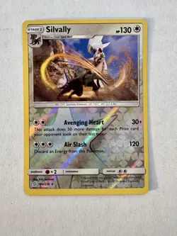 Silvally 184/236 Reverse Holo Rare Pokemon SM Unified Minds 2019 - Image 1