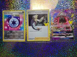 Pokemon TCG Celebrations: 60/145 Tapu Lele GX; 023/025 Professor's Research - Image 1