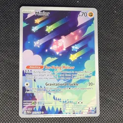 Minior Holo 201/182 Pokemon TCG Paradox Rift Illustration Rare NM/Mint Condition - Image 1