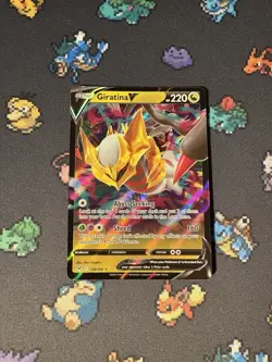 Pokemon Cards Giratina V 130/196 Ultra Rare Lost Origin - (NM) - Image 1