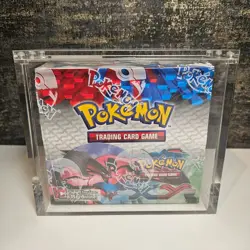Pokemon XY Base Set Booster Box factory sealed 2014 rare W/ ACRYLIC No Rip/tear - Image 1