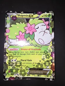 Pokemon TCG Shaymin EX XY148 Holo Black Star - Image 1
