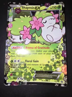Pokemon TCG Shaymin EX XY148 Holo Black Star - Image 2