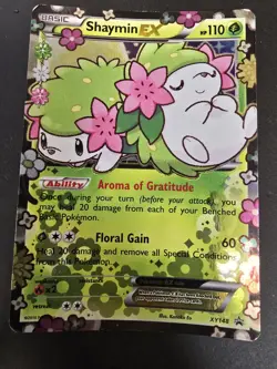 Pokemon TCG Shaymin EX XY148 Holo Black Star - Image 3