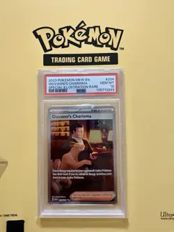 Pokemon 2023 Giovanni's Charisma 204/165 Scarlet & Violet 151 PSA 10 Holo Rare - Image 1
