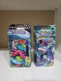 Venusaur V Pokemon TCG V Battle Deck FACTORY SEALED BRAND NEW Unseen Depths Lot - Image 1