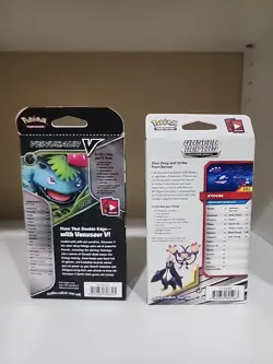 Venusaur V Pokemon TCG V Battle Deck FACTORY SEALED BRAND NEW Unseen Depths Lot - Image 3