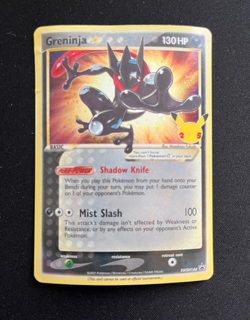 Greninja SWSH144 Black Star Promo Celebrations Pokemon TCG (Damaged) - Image 1