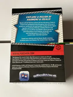 Pokemon TCG Scarlet & Violet Black bolt booster bundle - Image 2