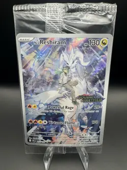 Pokemon TCG: N's Reshiram 167/159 Journey Together Stamped Promo Sealed - Image 1