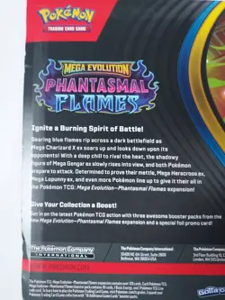 Pokemon TCG Mega Evo Phantasmal Flames TB Pack & Booster Bundle New and Sealed - Image 4