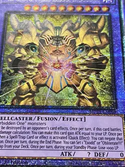 Exodia Set | Quarter Century Secret Rare + Incarnate | Starlight Rare | YuGiOh! - Image 4