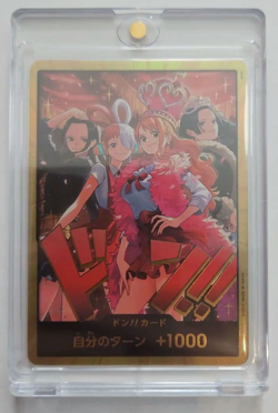 ONE PIECE Card Game Gold Don Nami Boa Hancock Heroines Special Set EB03 - Image 1
