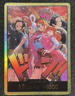 ONE PIECE Card Game Gold Don Nami Boa Hancock Heroines Special Set EB03 - Image 3
