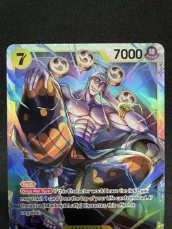 One Piece Card TCG - Enel (OP05-100) (V.1) SR NEAR MINT English - Image 2