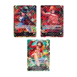 One Piece Card Game Promo 7-Eleven Three Brothers Full Set Japanese - Image 1