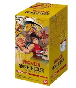 Bandai One Piece TCG: SEALED Kingdoms of Intrigue Booster Box (OP-04) Japanese - Image 1