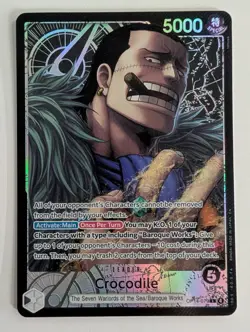 One Piece Card Game OP14-079 Crocodile L (Alt Art) - English - Pack Fresh (NM) - Image 1