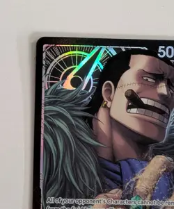 One Piece Card Game OP14-079 Crocodile L (Alt Art) - English - Pack Fresh (NM) - Image 3
