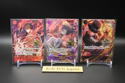 Luffy Ace Sabo SEC SP ONE PIECE Card Game 3rd ANNIVERSARY 3SET OP09-119 Japanese - Image 5