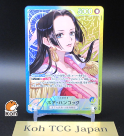 Boa Hancock OP14-041 L-P The Azure Sea's Seven Japanese ONE PIECE Card 2025 NM - Image 1