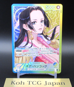 Boa Hancock OP14-041 L-P The Azure Sea's Seven Japanese ONE PIECE Card 2025 NM - Image 4