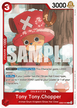 One Piece TCG EB02-003 (ENG) /Tony Tony.Chopper / Anime 25th Collection - Image 1