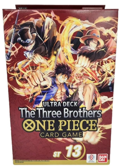 ONE PIECE CARD GAME: The Three Brothers Ultra Deck Box ST-13 ENGLISH IN HAND! - Image 1