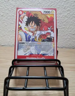 Monkey D Luffy Super Pre-release Promo P-001 AA ENG ONE PIECE CARD GAME - Image 1