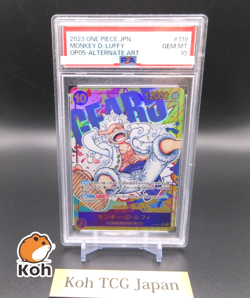 PSA 10 Luffy Nika Gear 5 OP05-119 Parallel SEC New Era Japanese One Piece Card - Image 1
