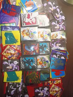 Pokemon TCG ETB card sleeves lot - Image 1