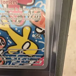 Pokemon Tatsugiri 186/167 Sv06 Twilight Masquerade Illustration Rare Holo Card - Image 4