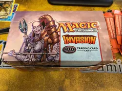 Magic the Gathering Invasion Empty Tournament Pack Box - BOXES ONLY NO CARDS - Image 3