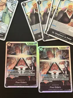 One Piece OP-13 Five Elders Lot New x26 Card Lot - Image 4
