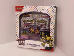 Pokemon Trading Card Game Scarlet & Violet 151 Alakazam ex Collection Box - Image 1
