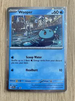 Wooper SVP 155 - Rare Holo Promo (Cosmos) - Pokemon TCG Card - NM - Image 1