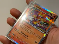 Pokemon TCG Card Infernape SVP116 Twilight Masquerade Prerelease Promo - NM - Image 3